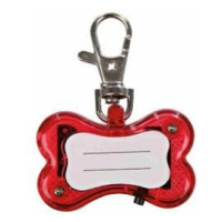 Trixie Flasher, 4.5 × 3 cm, red