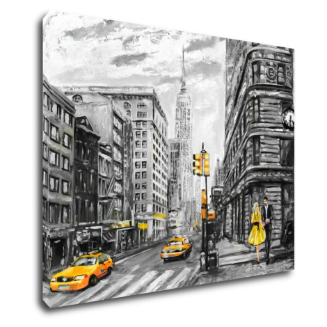 Impresi Obraz New York žlté detaily - 90 x 70 cm