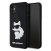 Kryt Karl Lagerfeld KLHCN613DRKHNK iPhone 11 / Xr 6.1" black hardcase Rubber Choupette 3D (KLHCN