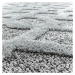 Kusový koberec Pisa 4702 Grey kruh - 120x120 (průměr) kruh cm Ayyildiz koberce