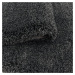 Kusový koberec Fluffy Shaggy 3500 grey kruh Rozmery koberca: 120x120 kruh