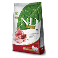 N&D Prime Dog Adult Mini Chicken/Pomegranate Grain-free - 7kg