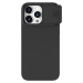 Nillkin CamShield Magnetický Silikónový Kryt pre iPhone 15 Pro Max, Čierny