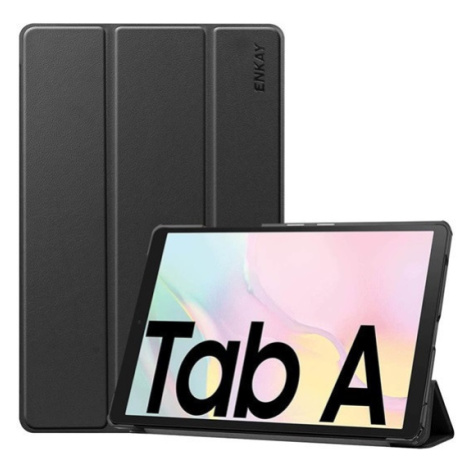 Samsung Galaxy Tab A7 10.4 (2020) SM-T500 / T505, puzdro na zakladač, Trifold, Enkay, čierna