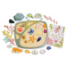 Drevená didaktická skladačka Morský svet My Little Rock Pool Tender Leaf Toys 33 dielov v textil