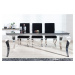 Estila Luxusný jedálenský stôl Modern Barock 200cm čierny