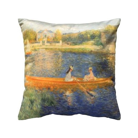 Scanquilt dekoračná obliečka na vankúš Art Velvet renoir-loďky