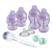 Set dojčenských fliaš advanced ANTI-COLIC, zmiešané veľkosti 9ks, Fialová