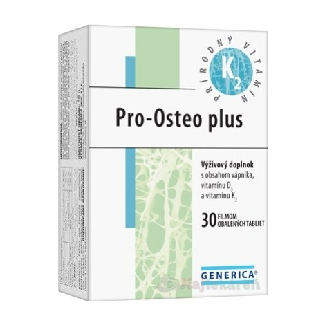 Generica Pro-Osteo plus vrecúška 30 ks