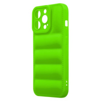 OBAL:ME Puffy Kryt pre Apple iPhone 13 Pro Green