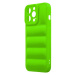 OBAL:ME Puffy Kryt pre Apple iPhone 13 Pro Green