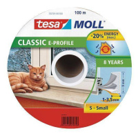 Tesnenie tesamoll® profil E, 9 mm, biele, 100 m