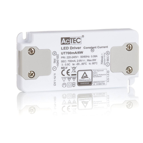 AcTEC Slim LED budič CC 700mA, 6 W