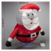 Nexos 72896 Vianočná dekorácia - Santa Claus, 30 LED, 58 cm