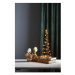 Oranžová svetelná dekorácia s vianočným motívom ø 15 cm Dizzy – Star Trading