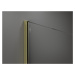 MEXEN/S - Kioto Sprchová zástena WALK-IN 110 x 40 cm, transparent, zlatá 800-110-212-50-00-040