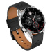 Smartwatch V10 Silver black leath GARETT