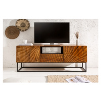 LuxD Dizajnový TV stolík Shayla 160 cm mango