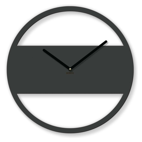 Moderné hodiny do obývačky - Encanto, Antracitovo-šedá