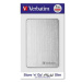 Verbatim externý pevný disk, Store, n, Go ALU Slim, 2.5", USB 3.0, 1TB, 53663, strieborný