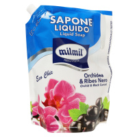 Milmil Orchidea & Black Currant tekuté mydlo náplň 900 ml