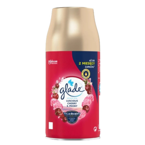 GLADE Luscious Cherry & Peony,Automatický osviežovač vzduchu - náhradná náplň 269 ml