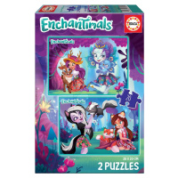 Puzzle Enchantimals Educa 2x20 dielov od 4 rokov