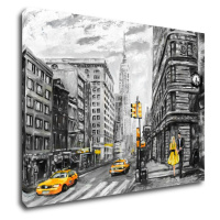 Impresi Obraz New York žlté detaily - 70 x 50 cm
