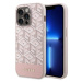 Kryt Guess iPhone 14 Pro 6,1" pink hard case GCube Stripes MagSafe (GUHMP14LHGCFSEP)