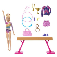 Mattel Barbie Gymnastka na kladine