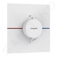 HANSGROHE - ShowerSelect Comfort Termostatická batéria pod omietku, matná biela 15574700