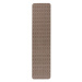 Hnedý umývateľný behúň 57x230 cm Argyll – Flair Rugs