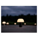 Čierna hliníková LED stmievateľná stolová lampa (výška 22 cm) Harvest – Zone
