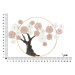 Kovová nástenná dekorácia 101x72 cm Tree - Mauro Ferretti