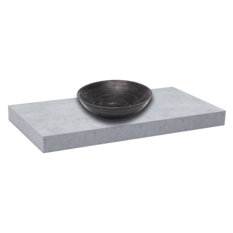 Doska pod umývadlo bez umývadla Naturel Dolce 70x8x50 cm betón mat DO7050BE DO7050BE