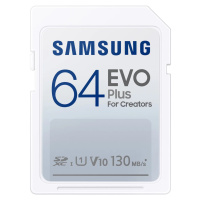 Pamäťová karta Samsung SDXC 64GB EVO PLUS (MB-SC64K/EU)