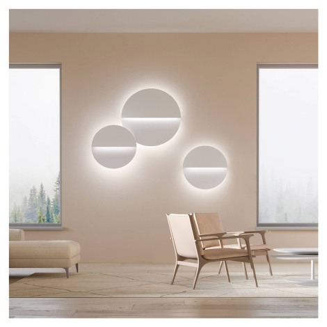 Modo Luce Butterfly LED nástenné svietidlo Ø 54 cm biele