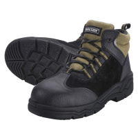 PARKSIDE® Pánska kožená bezpečnostná obuv S3 (45, čierna/kaki)