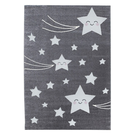 Sivý detský koberec 80x150 cm Kids – Ayyildiz Carpets