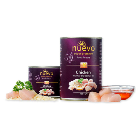 Nuevo Cat Kitten Chicken - 400g