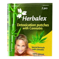 Herbalex Detoxikačné náplasti s konopou 2ks