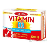 TEREZIA VITAMÍN D3 2000 IU 30 ks