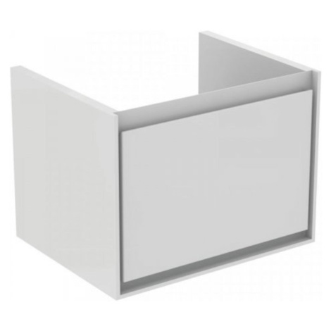 Kúpeľňová skrinka pod umývadlo Ideal Standard Connect Air 53x40,9x40 cm v kombinácii svetlé drev