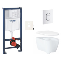 Závesný wc set do ľahkých stien / predstenová montáž Grohe Essence SIKOGRSESASH0