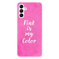 Odolné silikónové puzdro iSaprio - Pink is my color - Samsung Galaxy A04s