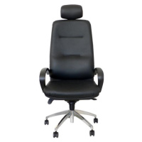 MULTISED Kancelárske kreslo KOMFORT BZJ 401P pravá koža