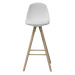 Dkton Dizajnová barová stolička Nerea, biela
