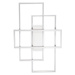 Ideal Lux Frame stropné LED svetlo biela 62,5x41cm
