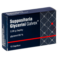 GALVEX SUPPOSITORIA GLYCERINI  sup 10 ks