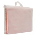 Detská luxusná froté osuška s kapucňou New Baby Comfortably 80x80 pink